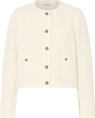 Milly Sade Textured Cardigan