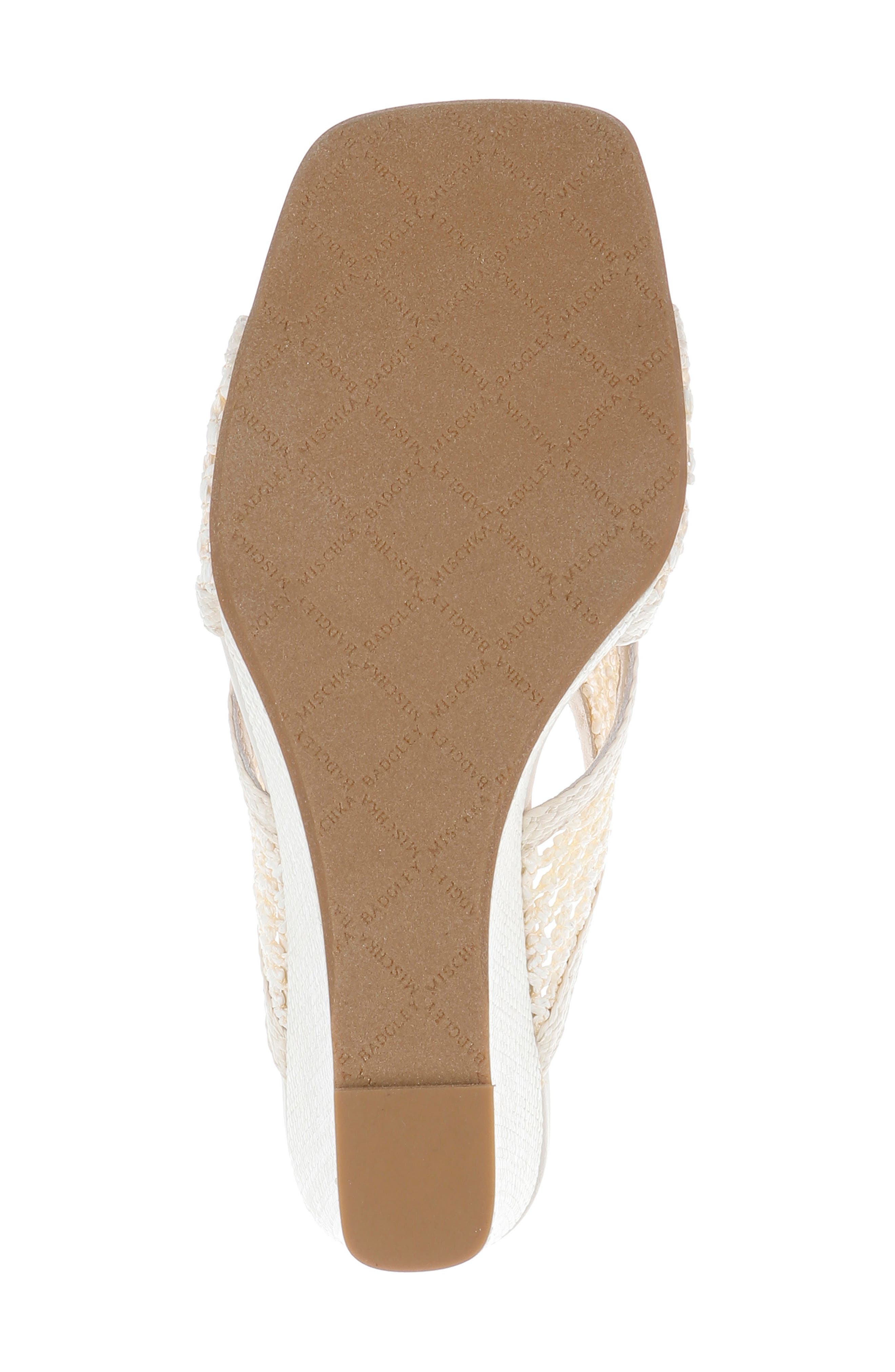 Xandria Wedge Sandal, Alternate, color, CREAM