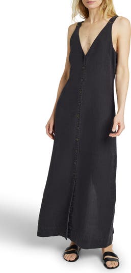 Faherty Big Sur Linen Maxi Dress | Nordstromrack