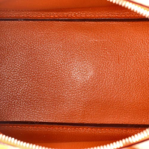 Pre-owned Hermes Hermes Bolide 1923 Bag Chevre Mysore 30 In Orange