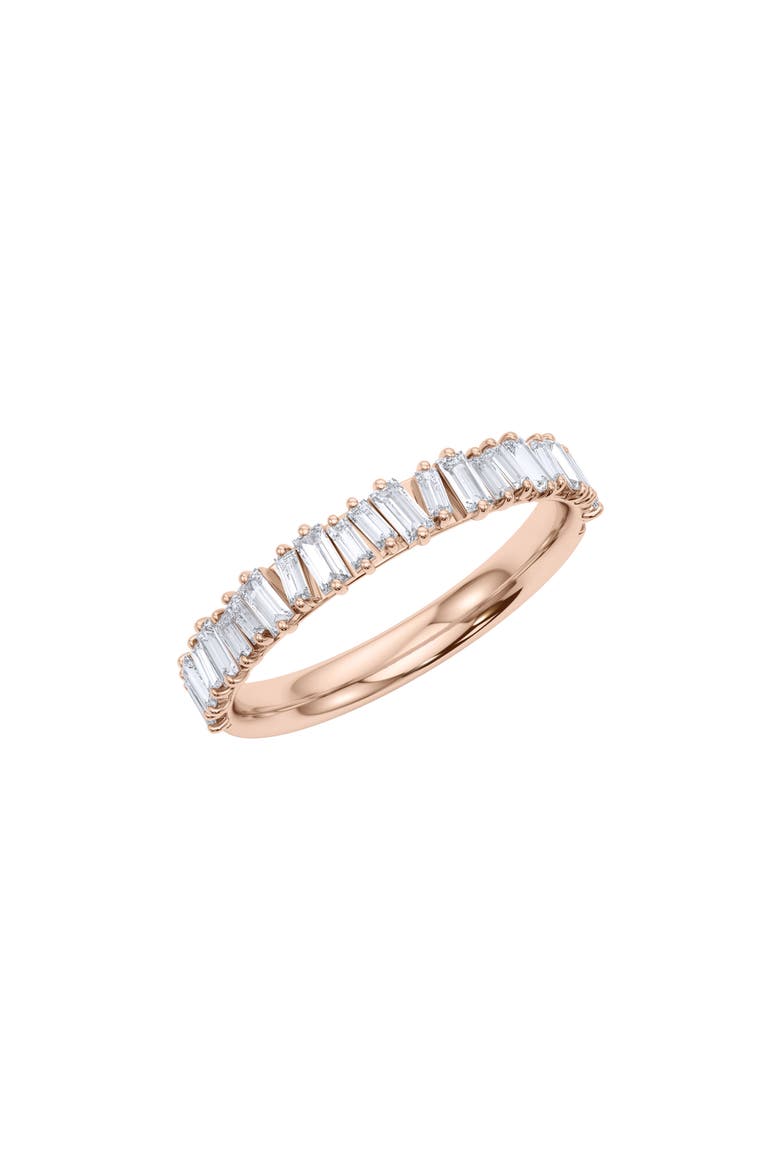 Lab Created Baguette Diamond Half Eternity Ring video