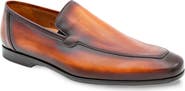 Mezlan Apron Toe Leather Loafer