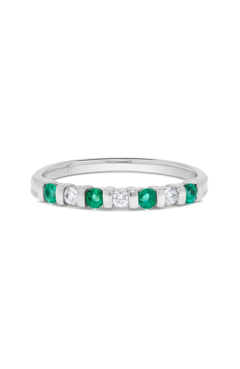 H.J. Namdar Emerald & Diamond Band Ring, Alternate, color, 
