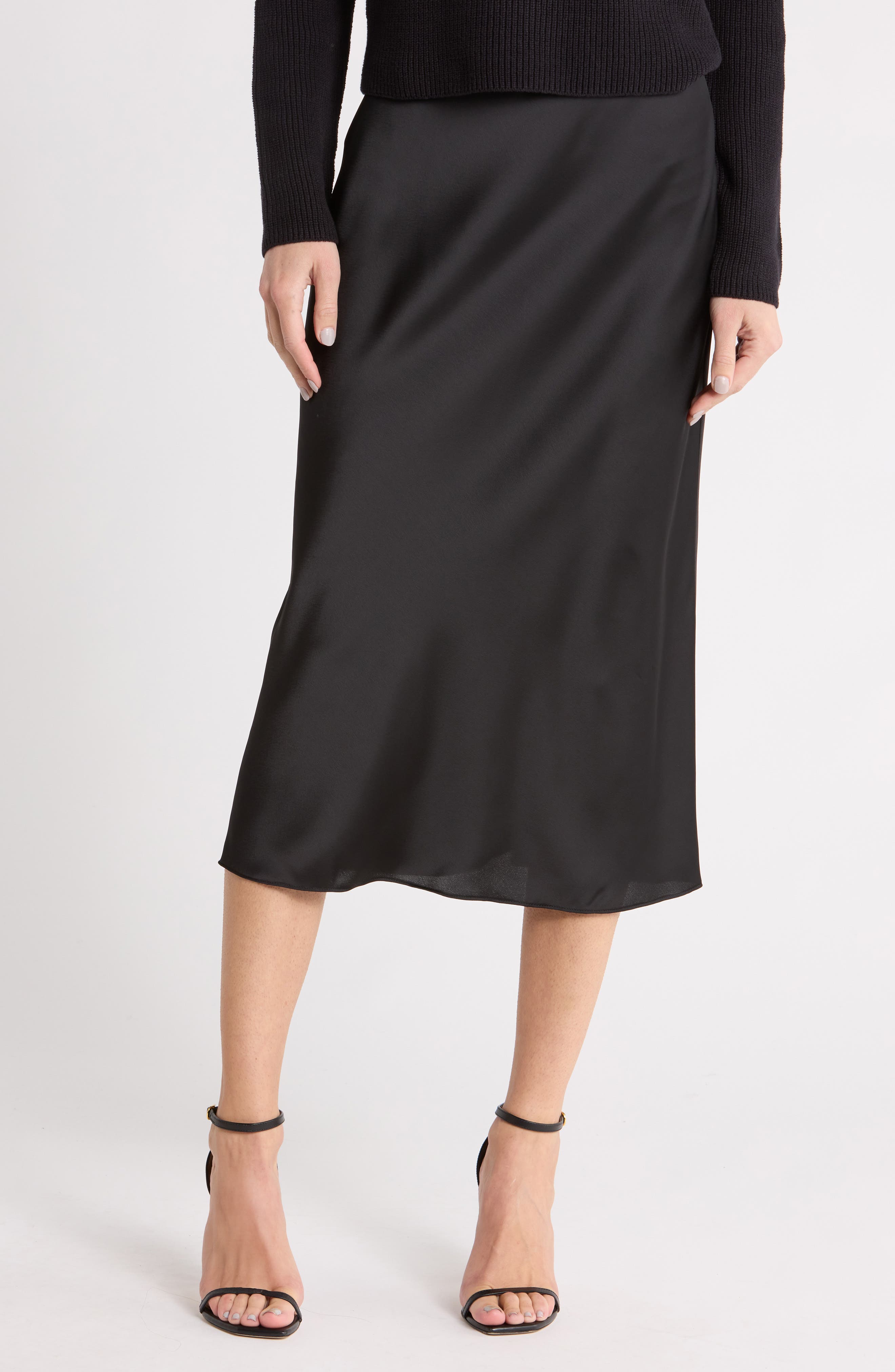Satin Slip Skirt