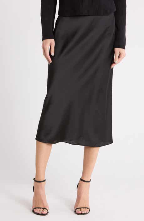 Satin Slip Skirt