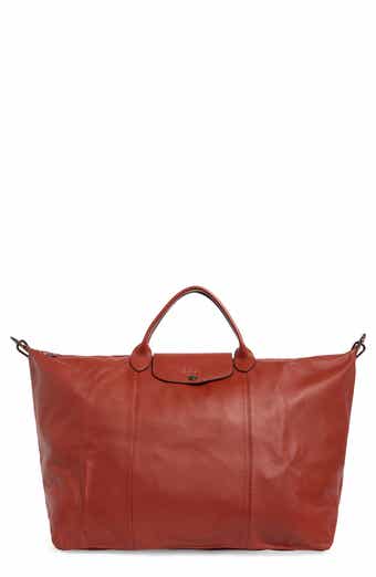 Longchamp Le Pliage Leather Travel Bag