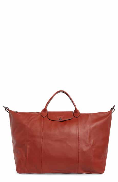 Longchamp Le Pliage Leather Travel Bag
