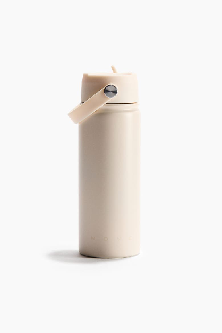 Stainless Steel Sports Water Bottle, Main, color, Ivory