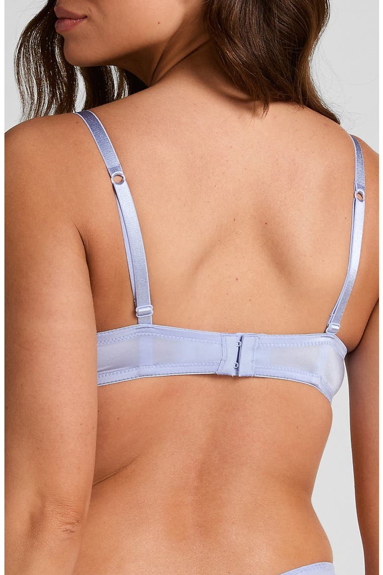 Lace & Shine Underwire Bra, Alternate, color, BABY LAVENDER
