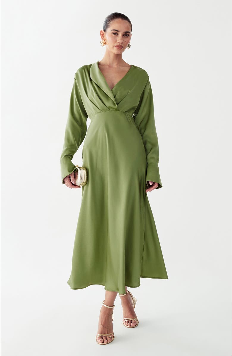 WILLA Glades Maxi Dress, Alternate, color, Sage Green
