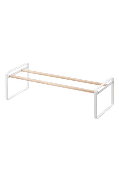 Plain White Shoe Rack