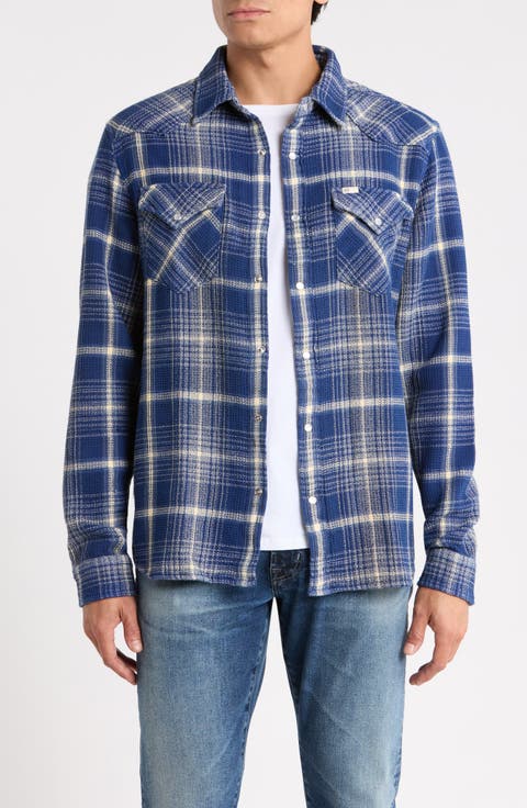 Huston Plaid Western Shirt