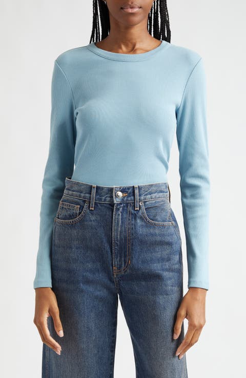 Pruitt Long Sleeve Cotton T-Shirt