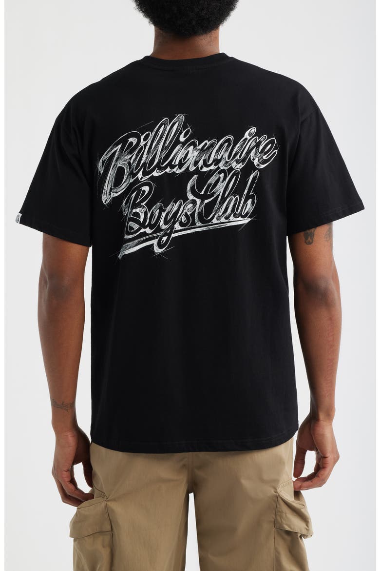 Helmet Sketch Graphic T-Shirt, Alternate, color, BLACK