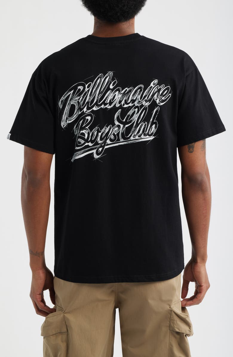 Billionaire Boys Club Helmet Sketch Graphic T-Shirt, Alternate, color, Black