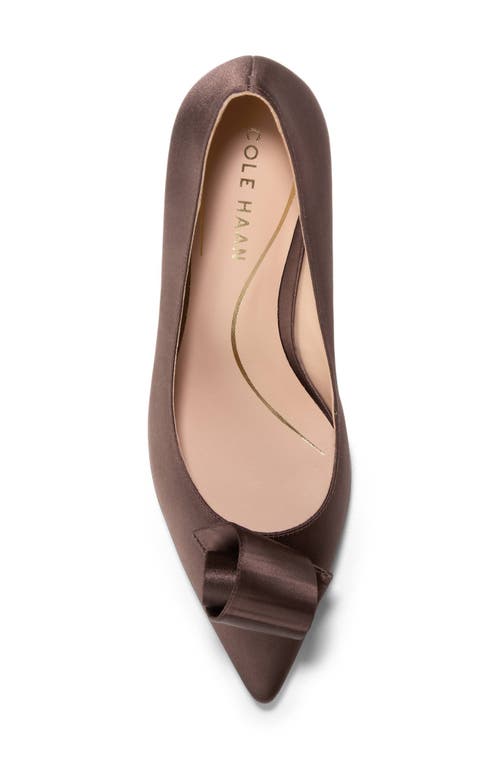 Cole Haan Florette Pointed Toe Pump In Brown