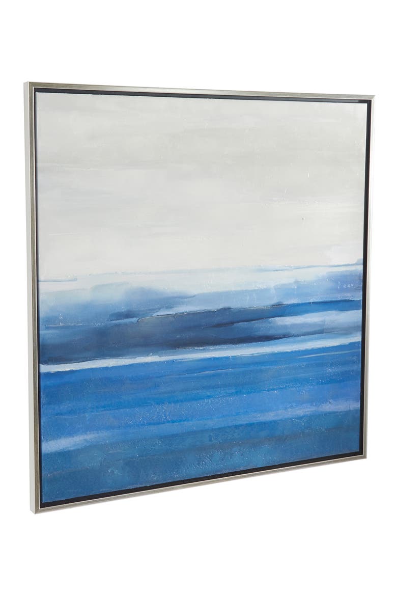 Framed Canvas Wall Art, Alternate, color, BLUE