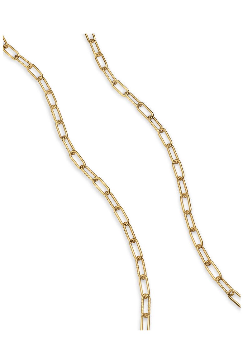 Men's DY Madison® Chain Necklace in 18K Yellow Gold, 4mm, Alternate, color, GOLD