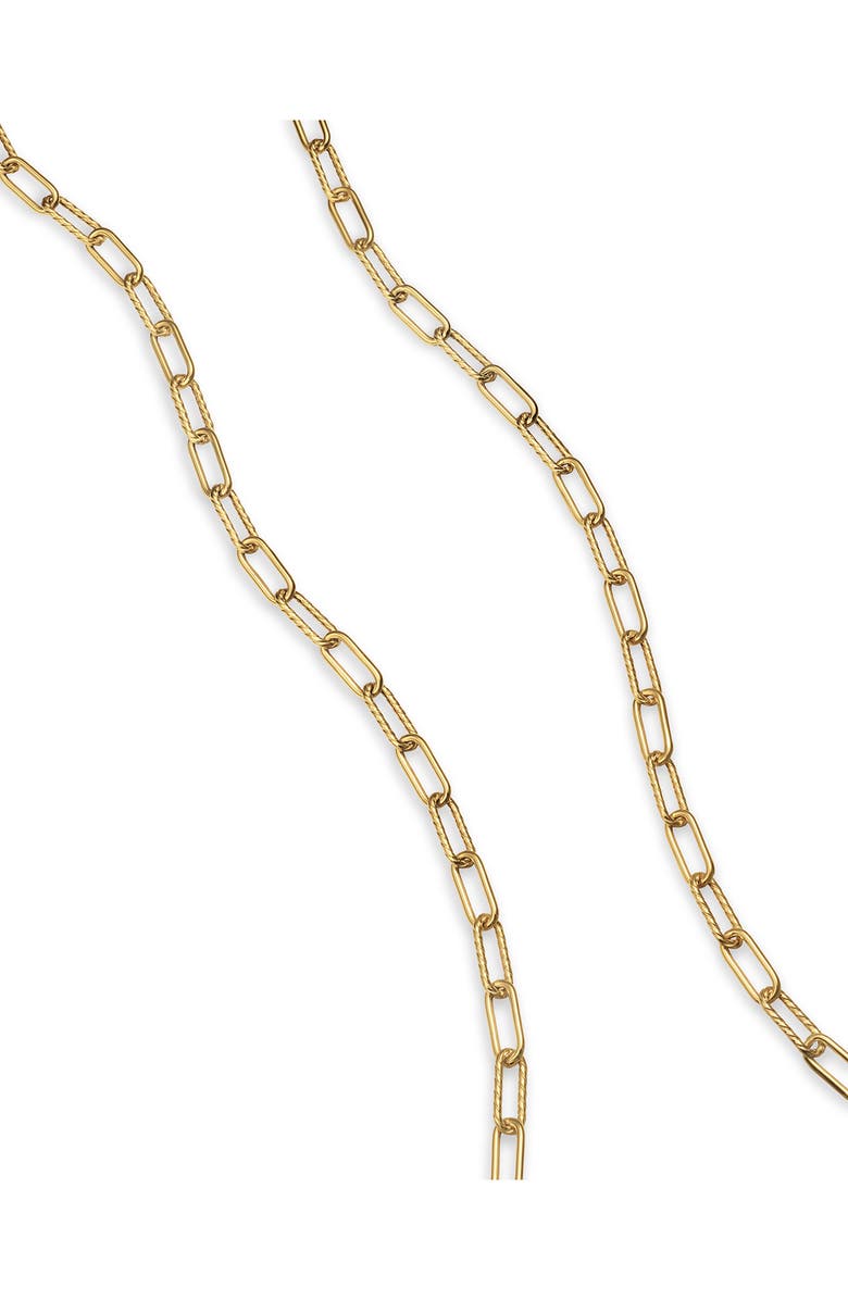 David Yurman Men's DY Madison<sup>®</sup> Chain Necklace in 18K Yellow Gold, 4mm, Alternate, color, Gold