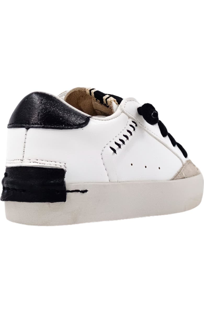 SHUSHOP Kids' Ruby Sneaker, Alternate, color, Black And White