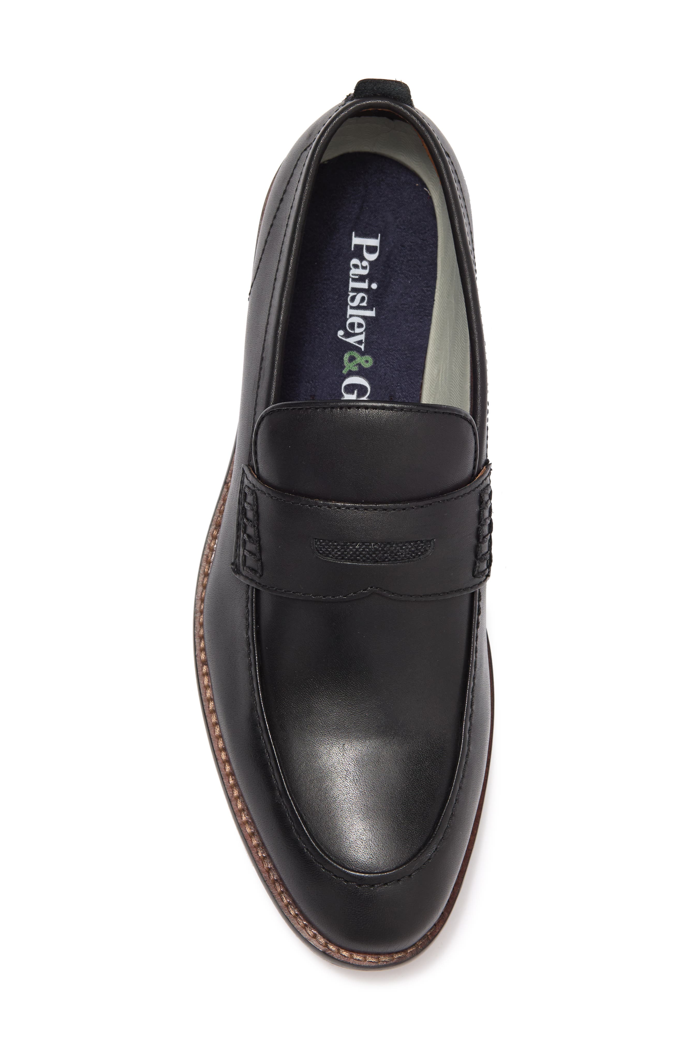 PAISLEY & GRAY PAISLEY AND GRAY Leaden Hall Slip-On Penny Loafer, Alternate, color, 