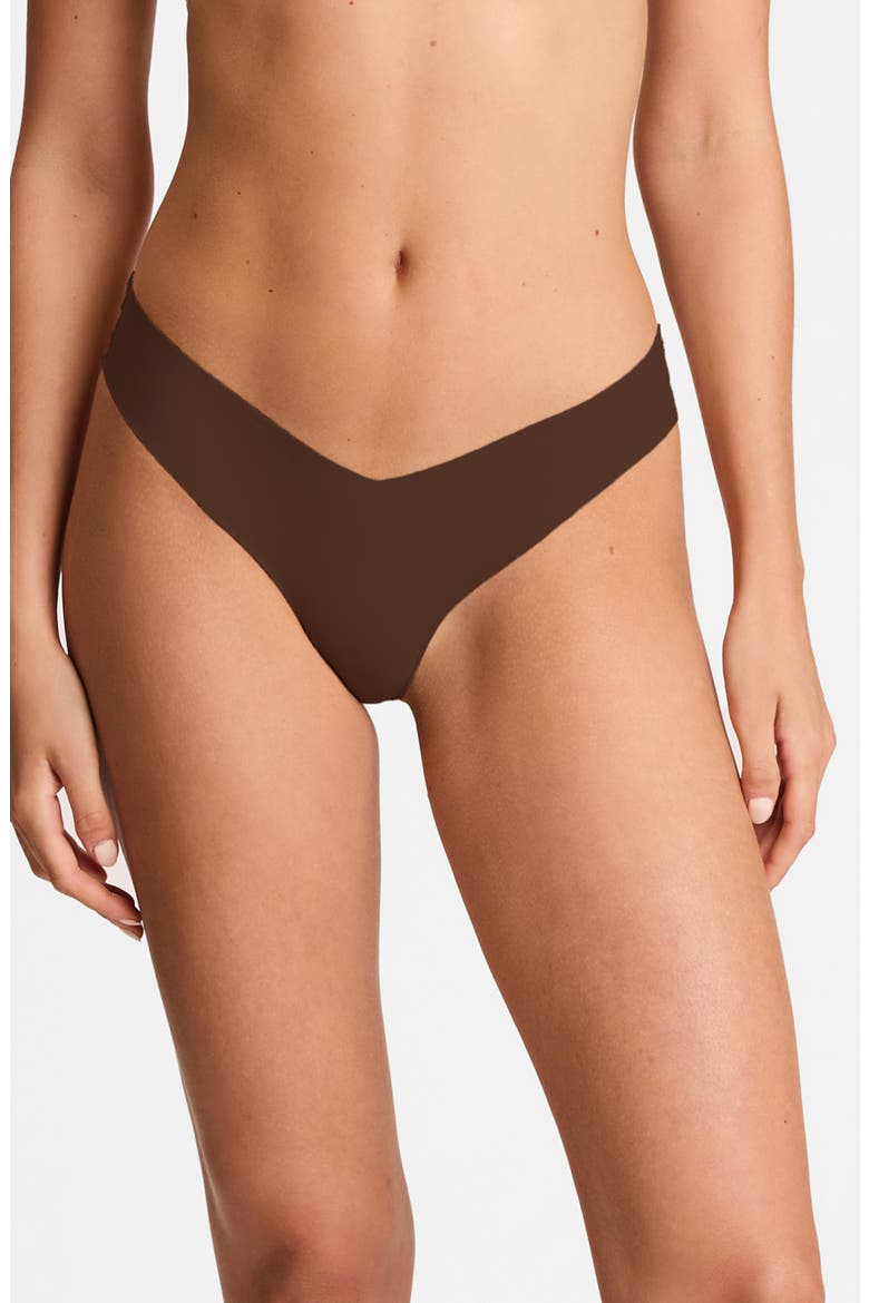Microfiber Assorted 3-Pack Thongs, Alternate, color, MULTI COLORED OR PACK