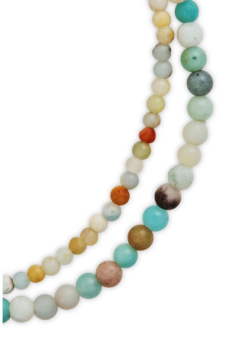 Stone 2-Pack Beaded Stretch Bracelets, Alternate, color, MACARON