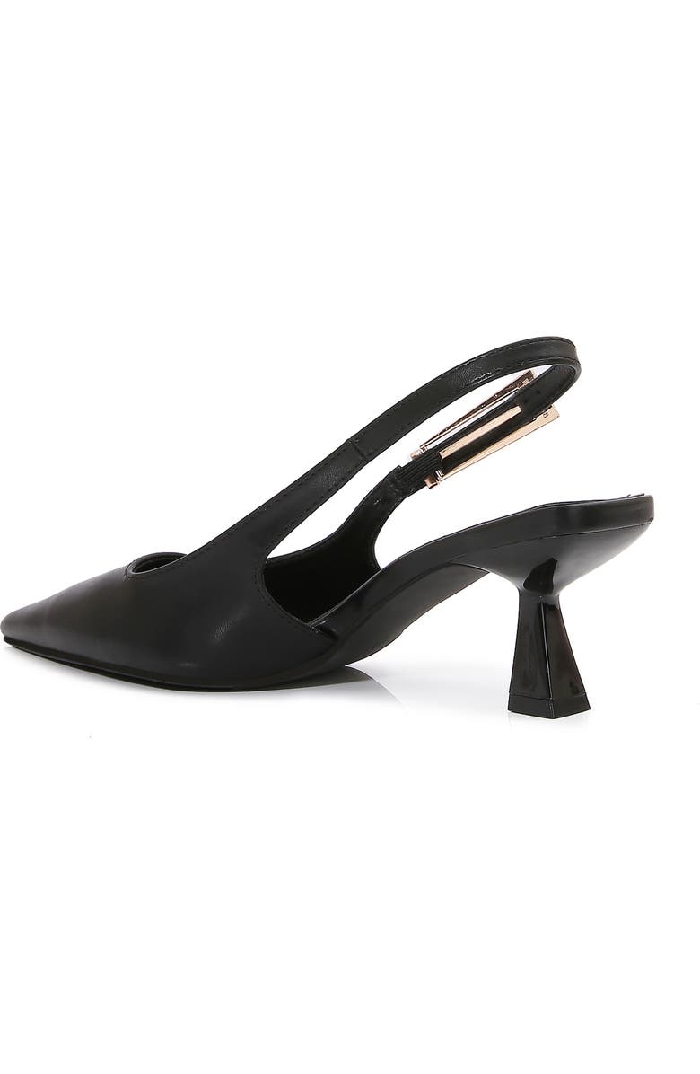 BERNESS Cassandra Slingback Kitten Heel Pump, Alternate, color, Black