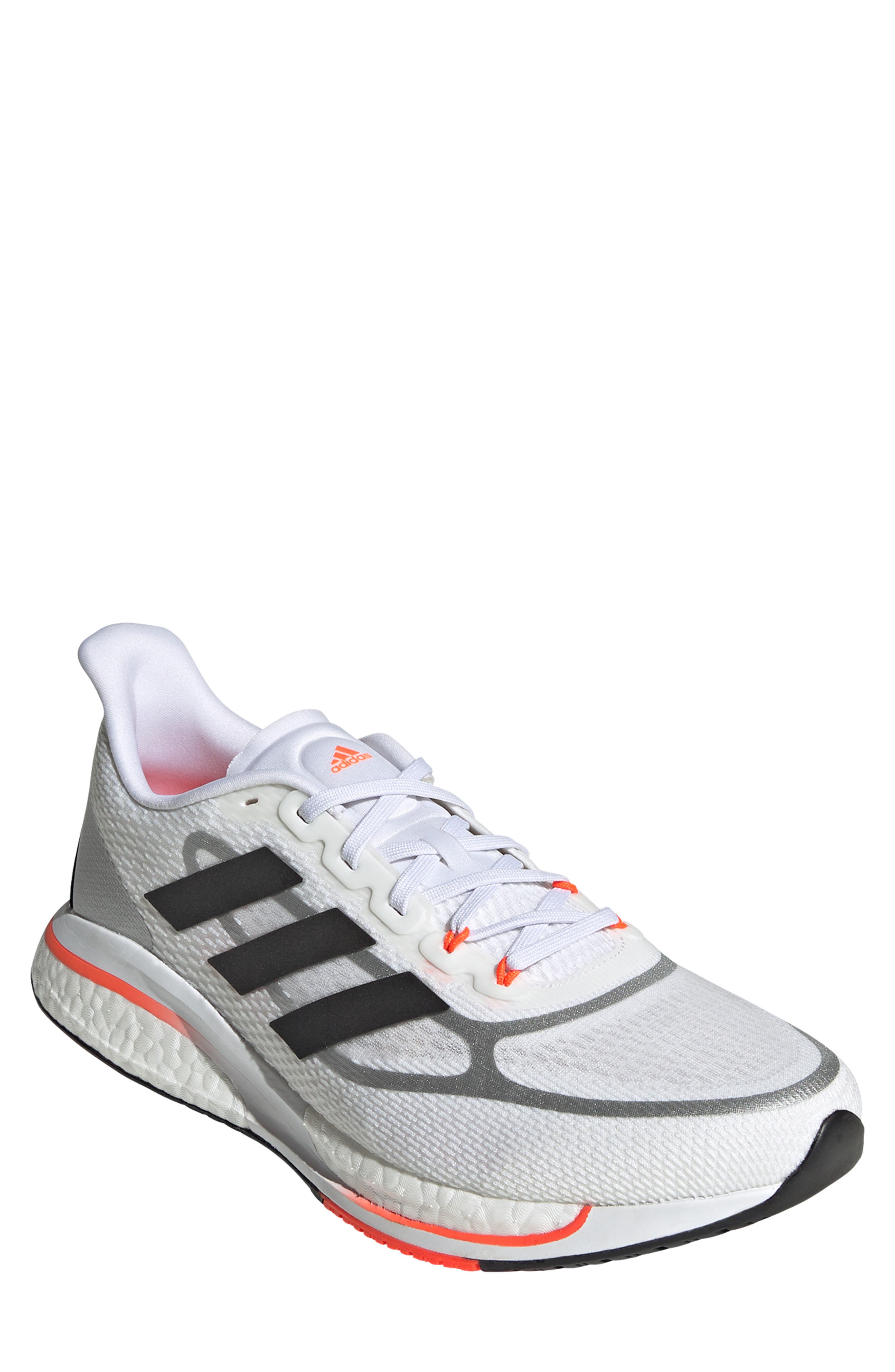 Supernova Running Shoe, Main, color, FTWR WHITE/BLACK/SOLAR RED