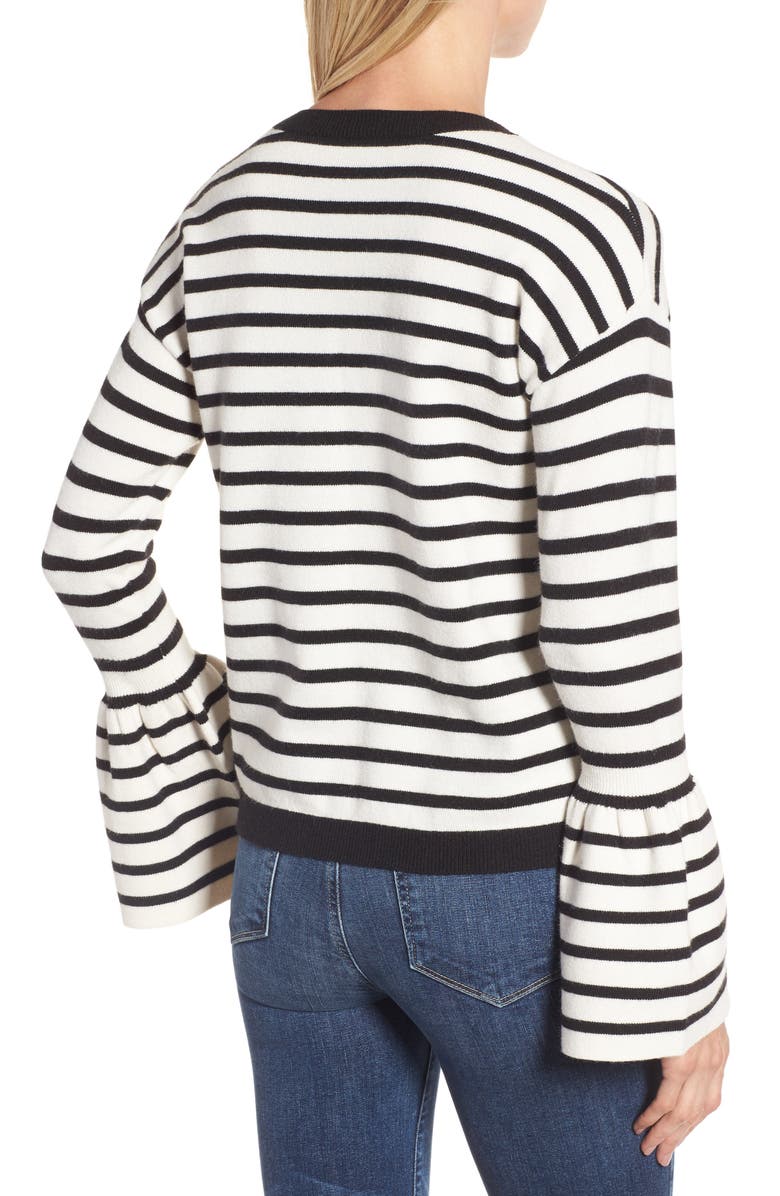 Halogen<sup>®</sup> Bell Sleeve Sweater, Alternate, color, 