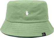 Dalix Womens Lil Peace Sign Cotton Bucket Hat