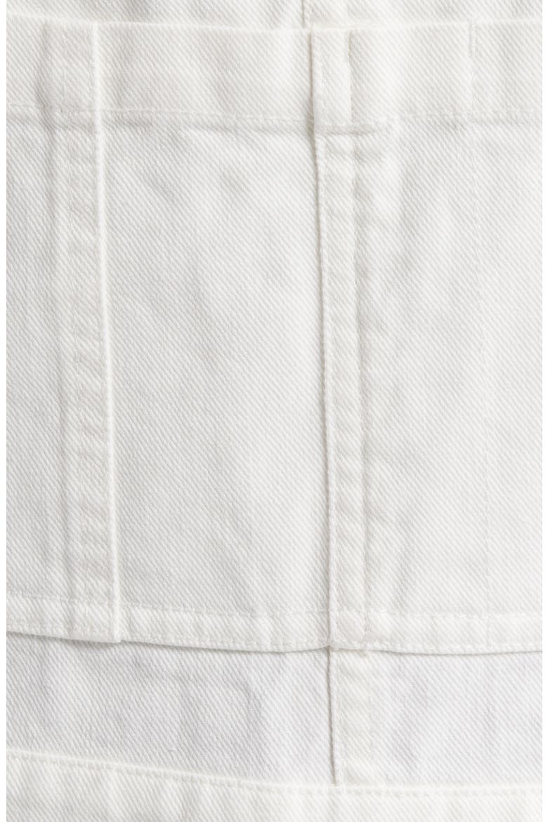 Lili Denim Overalls, Alternate, color, WHITE