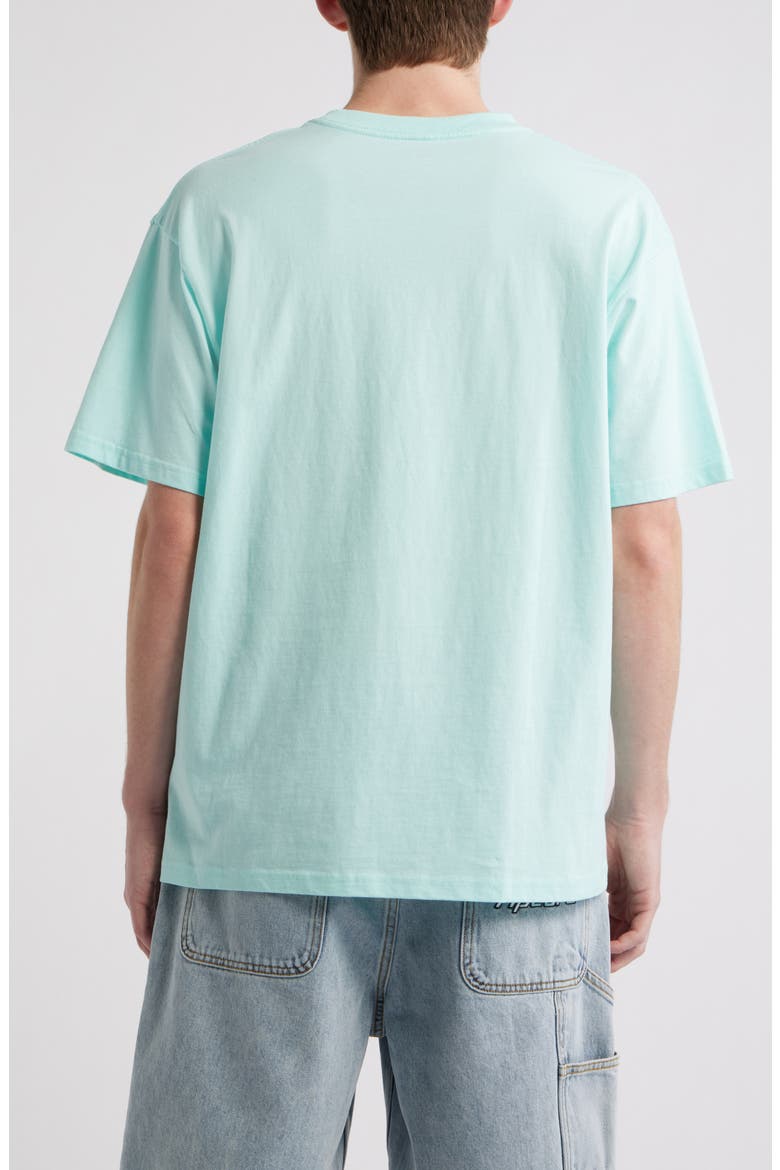 Liquid Trips Slant Graphic T-Shirt, Alternate, color, AQUA