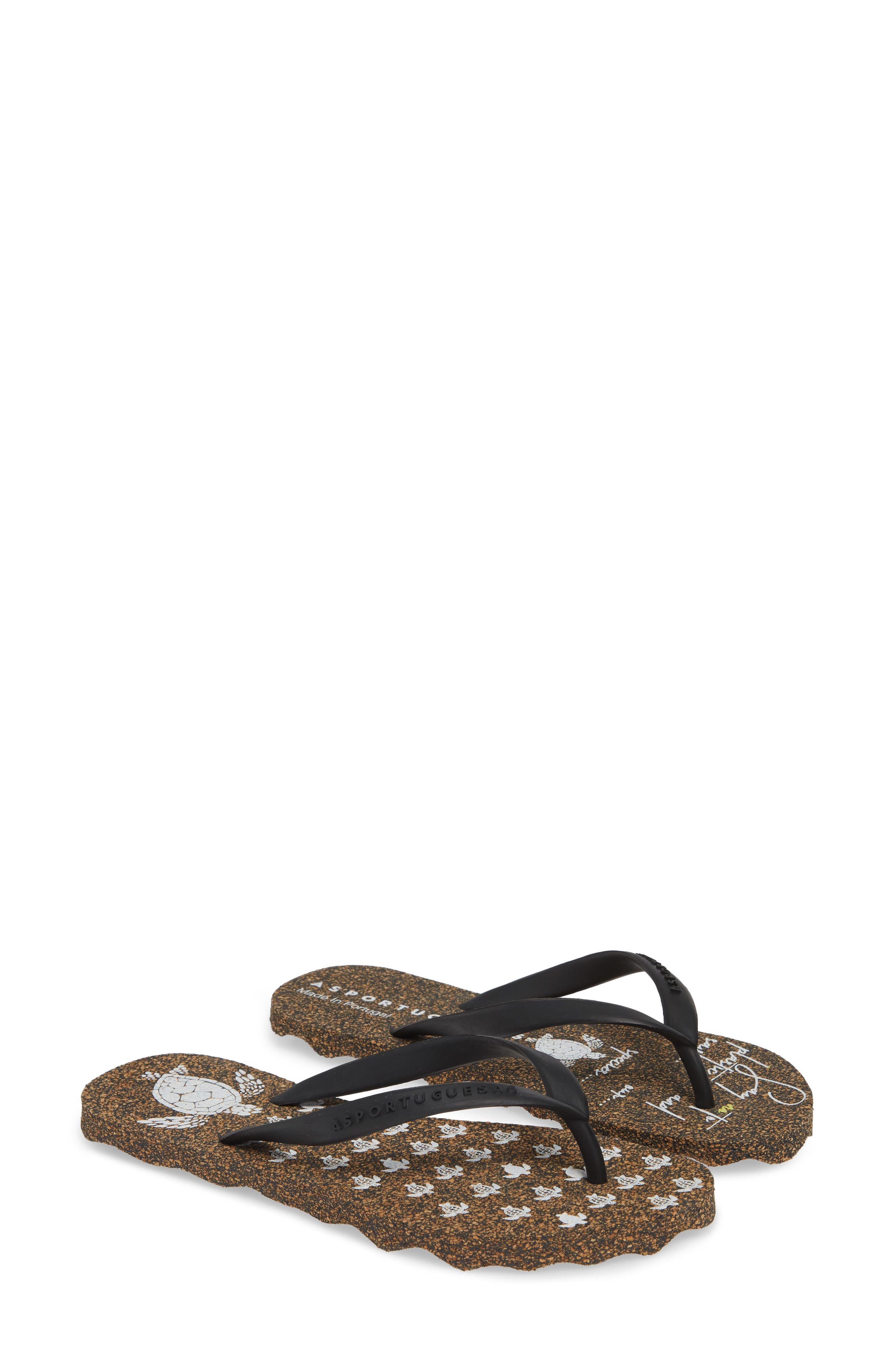 Asportuguesas by Fly London Turtle Flip Flop, Alternate, color, 