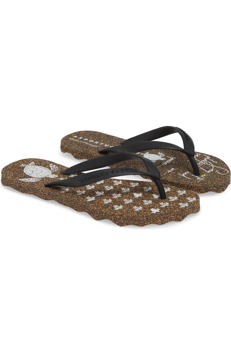 Asportuguesas by Fly London Turtle Flip Flop, Alternate, color,