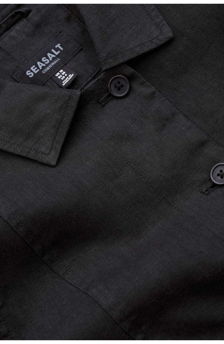 Seasalt Cornwall Arame Linen Jacket, Alternate, color, Inkwell