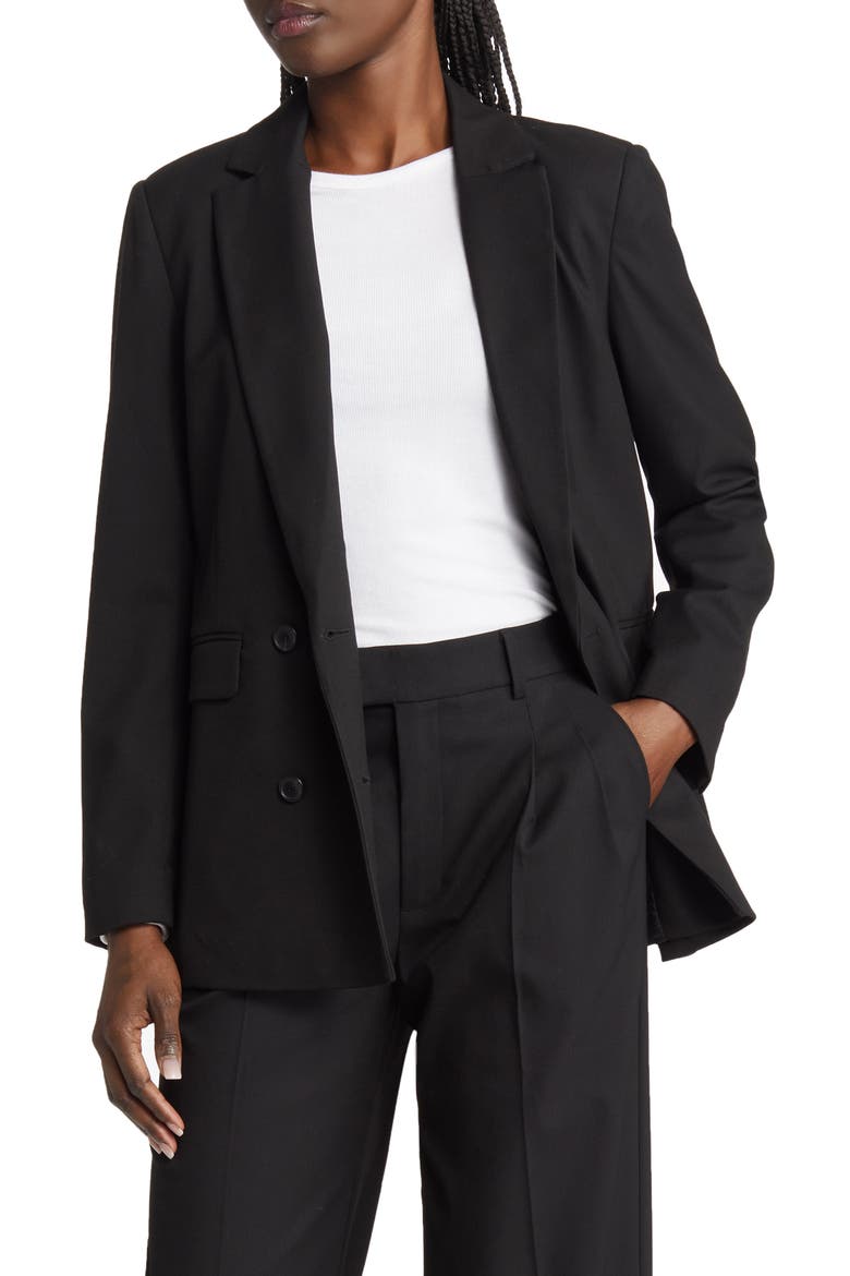 Jac Blazer, Main, color, BLACK TWILL
