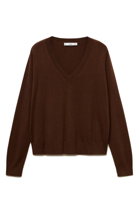 V-Neck Sweater (Regular & Plus)