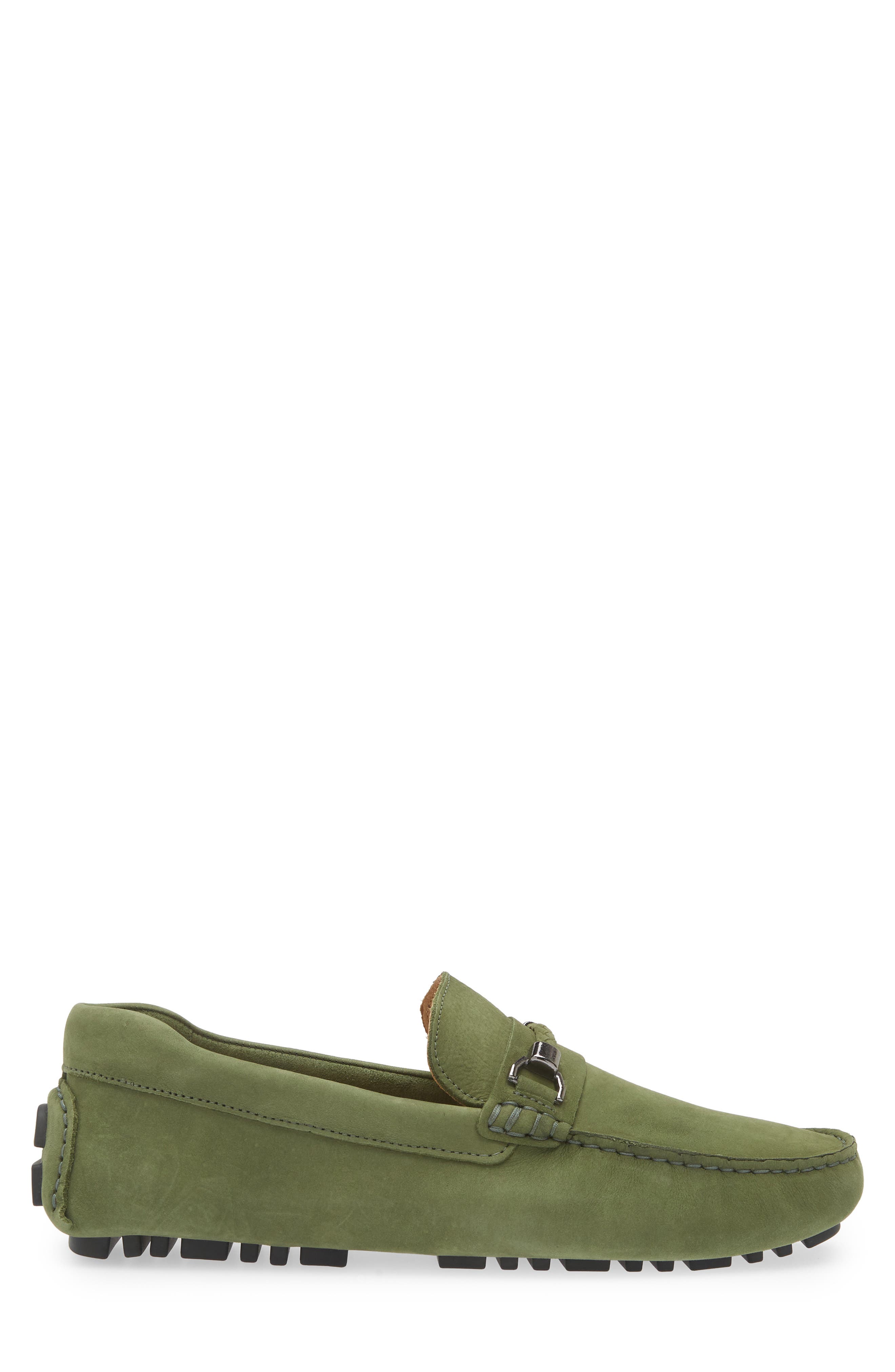 Nordstrom Barrett Braided Bit Driving Shoe, Alternate, color, Olive Mayfly