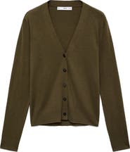 MANGO V-Neck Knit Cardigan