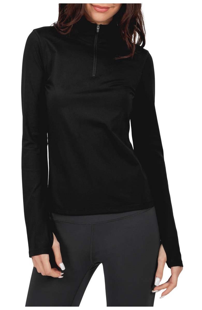 90 DEGREE BY REFLEX Ultralink Fleece Half Zip Pullover, Alternate, color, 