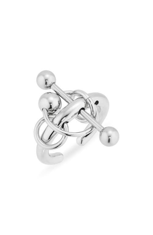 Justine Clenquet Carl Ring In Metallic