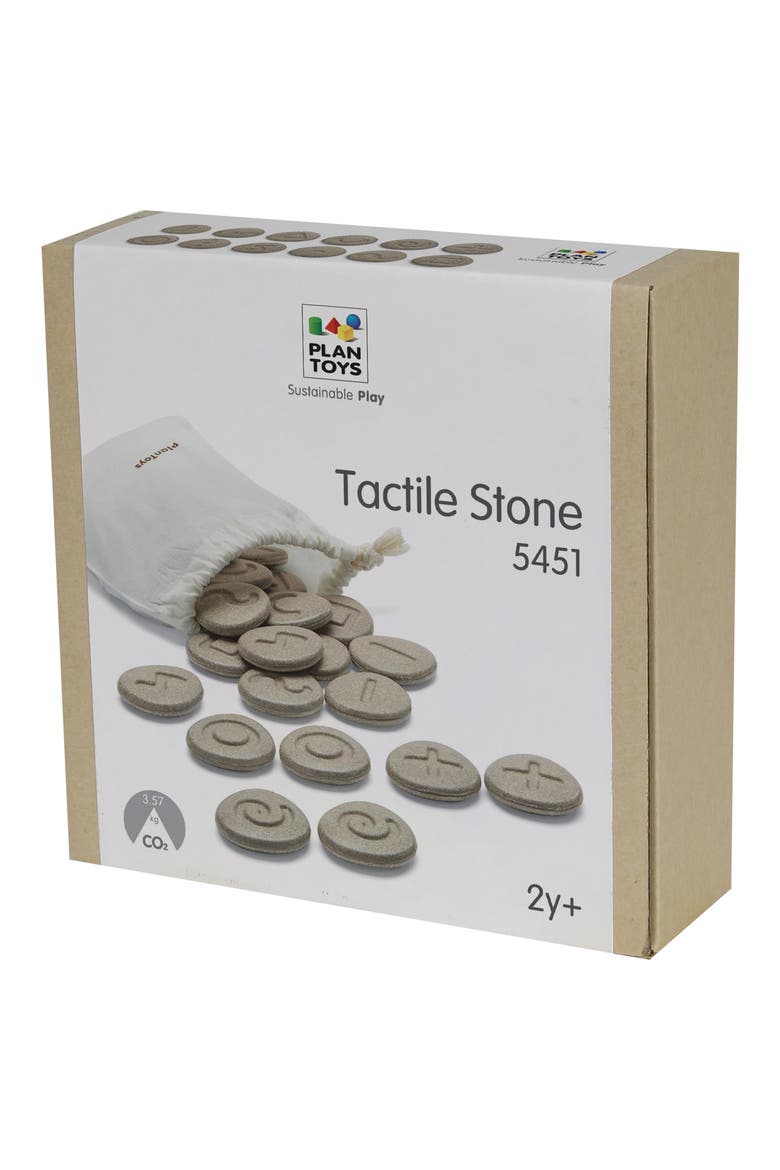 Tactile Stone Set, Alternate, color, BROWN