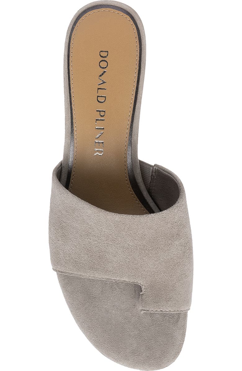 Donald Pliner Snakeskin Embossed Block Heel Sandal, Alternate, color,