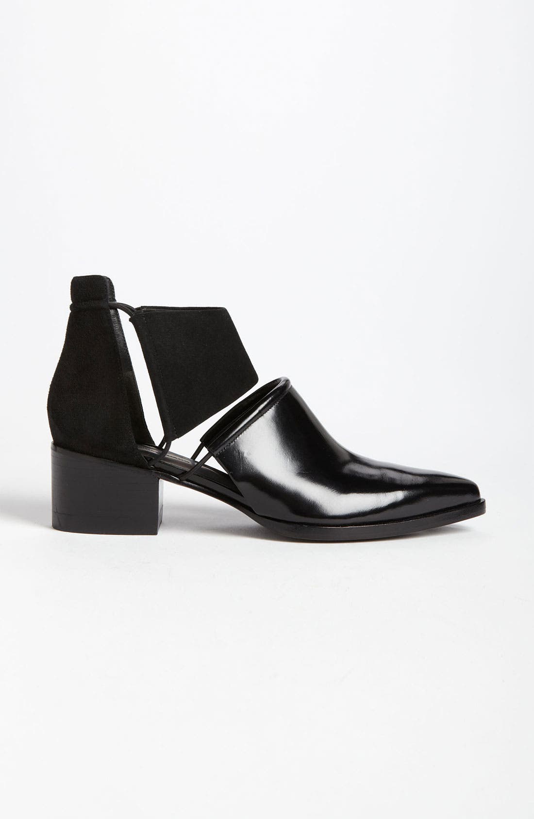 'Nadine' Ankle Boot, Alternate, color, BLACK