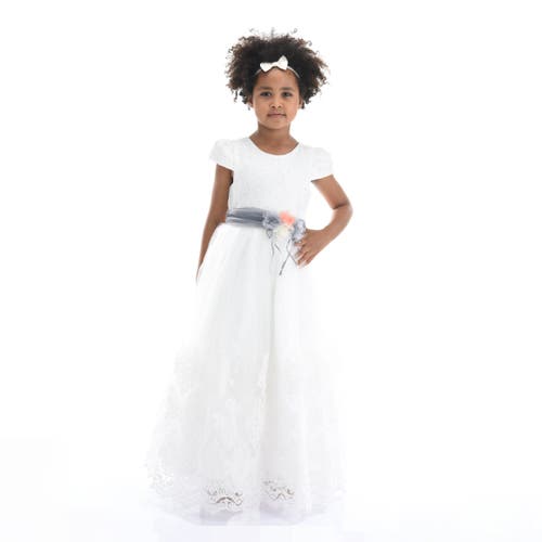 Tulleen Beaumont Teacup Gown In White