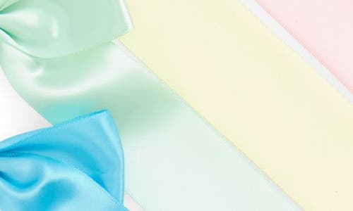 Capelli New York Kids' Assorted 8-pack Satin Bow Clips In Pink Pale Multi