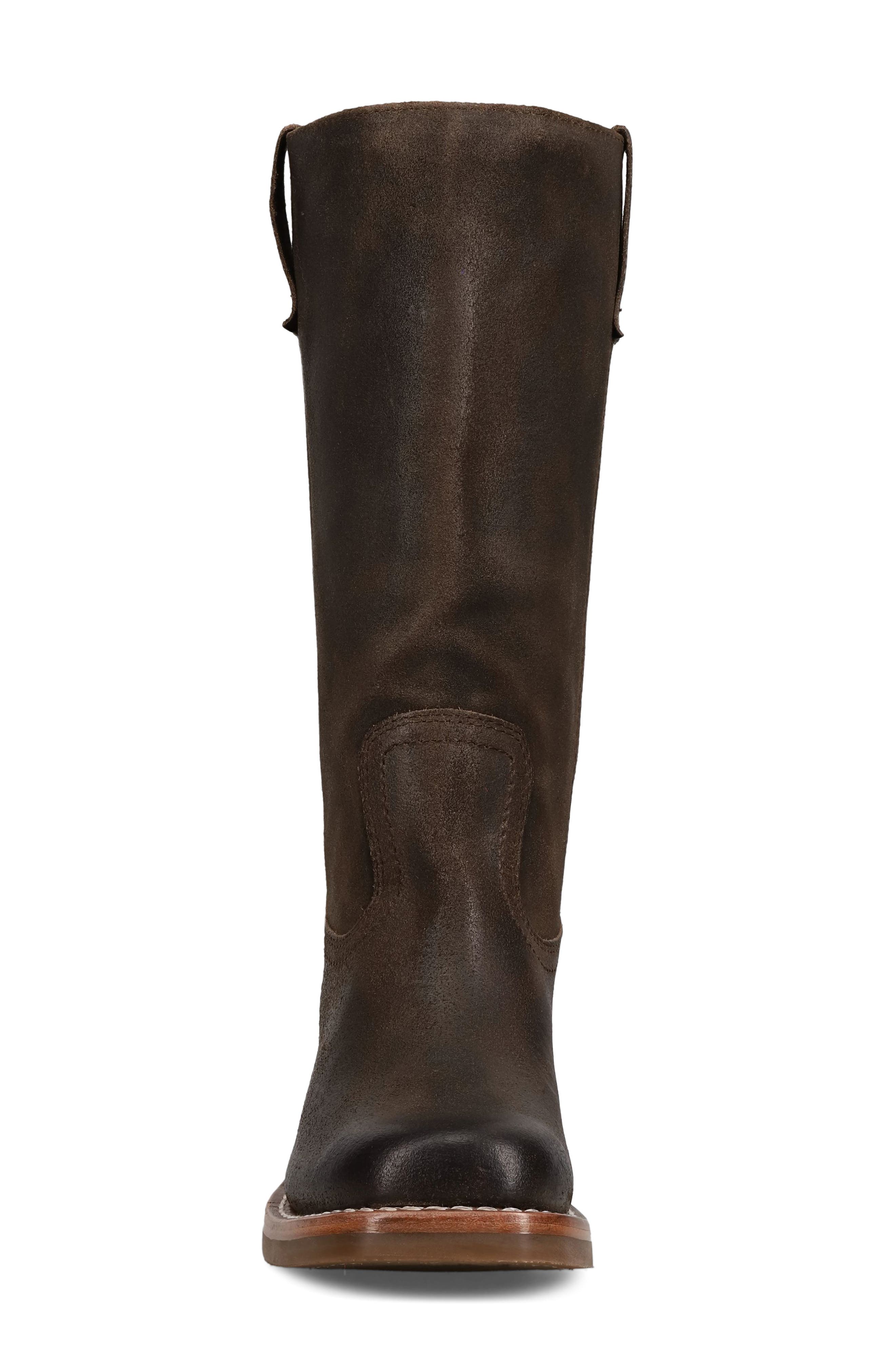 Campus 12R Leather Boot, Alternate, color, CHOCOLATE
