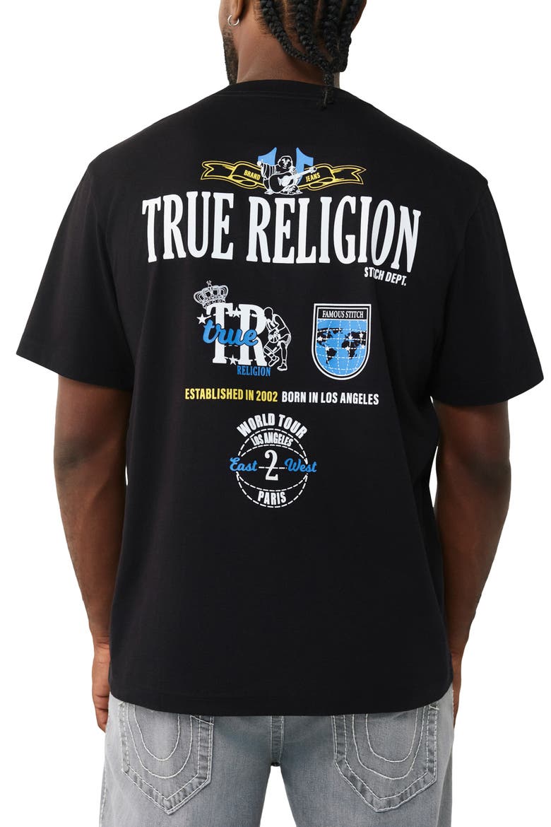 Sport Logo Graphic T-Shirt, Alternate, color, JET BLACK