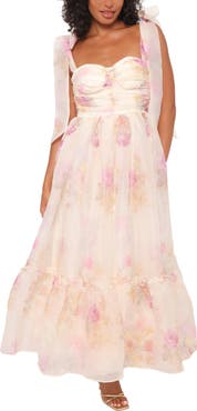 Petal & Pup Floret Sleeveless Maxi Dress